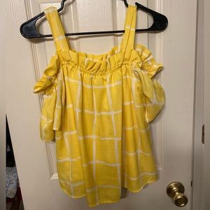 Yellow blouse